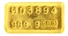 SociÃ©tÃ© de Banque Suisse (S.B.S) 100 Grams Cast 24 Carat Gold Bullion Bar 999.9 Pure Gold