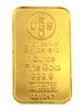 Union Bank of Switzerland 1 Ounce Minted 24 Carat Gold Bullion Bar 999.9 Pure Gold
