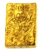 1956 US Assay Office New York 5.46 Ounces Cast 24 Carat Gold Bullion Bar 999.7 Pure Gold