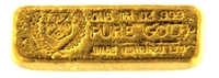 Wade Ventures LTD 1 Ounce Cast 24 Carat Gold Bullion Bar 999 Pure Gold