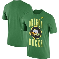 Oregon Ducks Nike Campus Burst Tee Apple Green