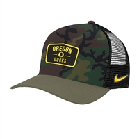 Oregon Ducks Nike Military Pack Trucker Hat Camo