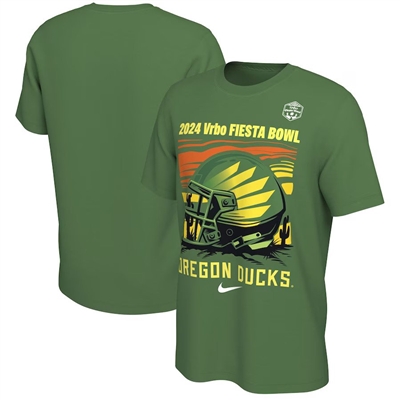 Oregon Ducks Nike 2024 Fiesta Bowl Illustrated Tee Apple Green