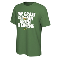 Oregon Ducks Nike Grass is Damn Green in Eugene Tee Apple Green