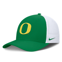 Oregon Ducks Nike SwooshFlex Mesh-Back Hat Apple Green/White