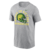 Oregon Ducks Nike Mens March To Victory Helmet Tee - Grey