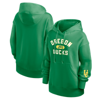 Women's Nike Oregon Ducks Vault Hood - Apple/White/Yellow