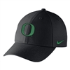 Oregon Ducks Nike Wool Classic Adjustable Hat Black/Apple