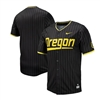 Oregon Ducks Nike Pinstripe Replica Baseball Jersey Black