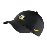 Oregon Ducks Nike Performance Adjustable Hat Mascot Black