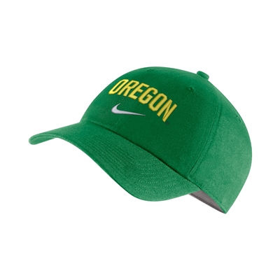 Oregon Ducks Nike Adjustable Hat Apple Green
