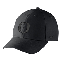 Oregon Ducks Nike Wool Classic Adjustable Hat Black/Black