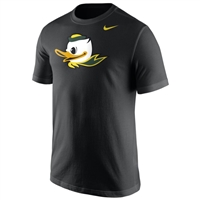 Oregon Ducks Nike Cotton Mascot Logo Tee Black