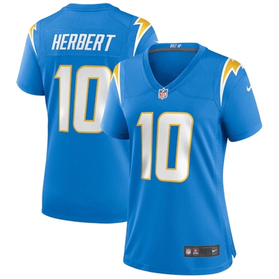 Nike Women's Los Angeles Chargers Justin Herbert Jersey #10