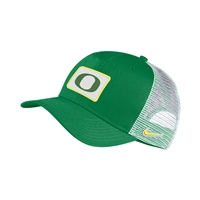 Oregon Ducks Nike Trucker Logo Patch Hat Apple