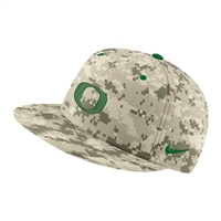 Oregon Ducks Nike AeroBill Baseball Fitted Hat Camo