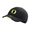 Oregon Ducks Nike AeroBill Adjustable Hat Black