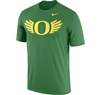 Oregon Ducks Nike Cotton Wings Logo Tee Apple/Green