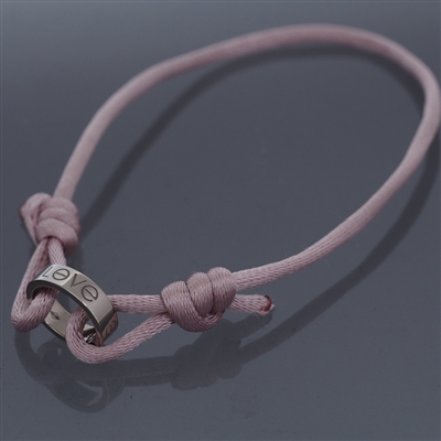 Cartier Charity Love Bracelet White Gold
