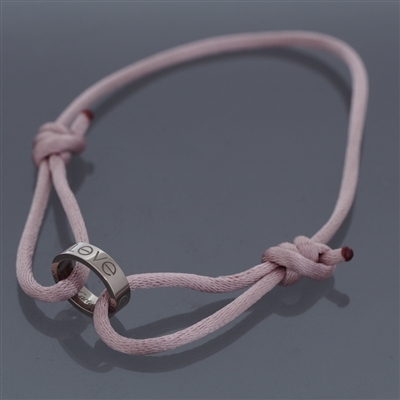 Cartier Charity Love Bracelet White Gold