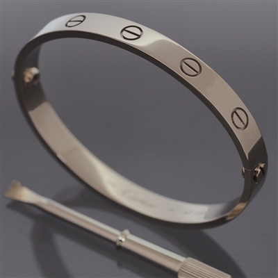 Cartier Love Bracelet White Gold