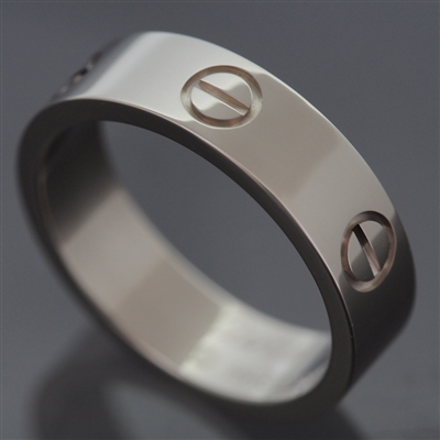Cartier Love Ring White Gold