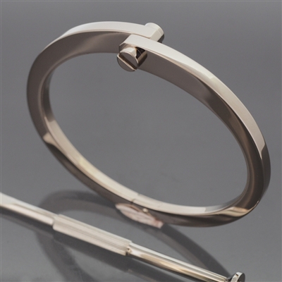 Cartier Menotte Bracelet White Gold