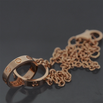 Cartier Baby Love Bracelet Rose Gold