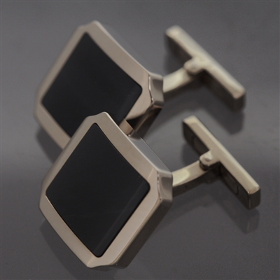Cartier Santos Dumont Hawk's Eye Cufflinks