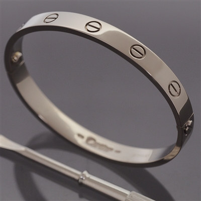 Cartier Love Bracelet White Gold
