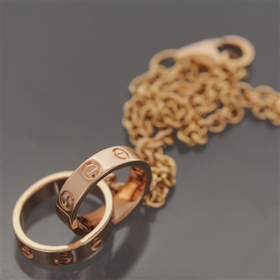 Cartier Baby Love Bracelet Rose Gold