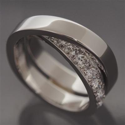 Cartier Nouvelle Vague Diamonds Paris Ring WG