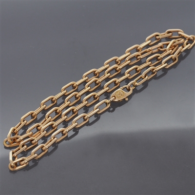 Cartier 18K Rose Gold Spartacus Chain Necklace