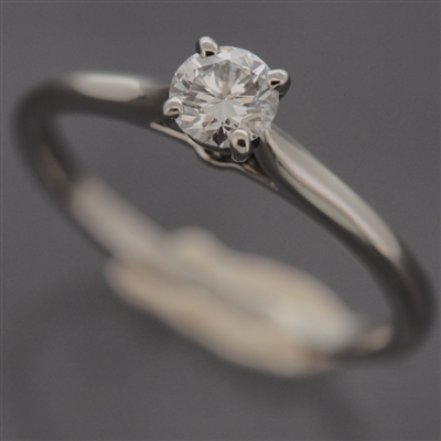 Cartier 1895 Engagement Diamond Ring Platinum 950