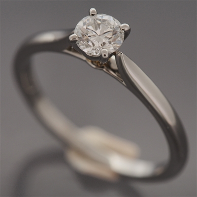 Cartier 1895 Engagement Diamond Ring Platinum 950
