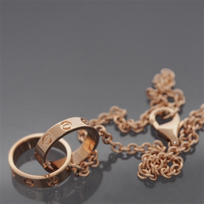 Cartier Baby Love Bracelet Rose Gold