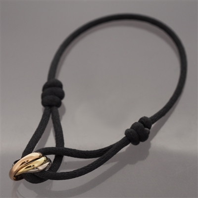 Cartier Baby Trinity Bracelet Tri Color Gold
