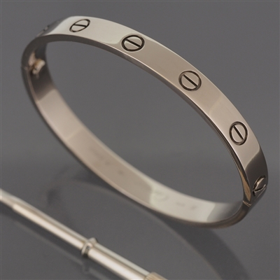 Cartier Love Bracelet White Gold