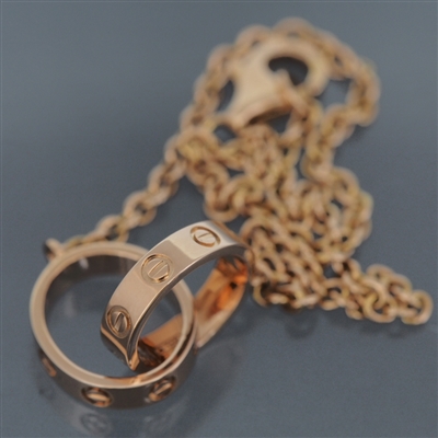 Cartier Baby Love Bracelet Rose Gold