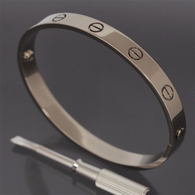 Cartier Love Bracelet White Gold