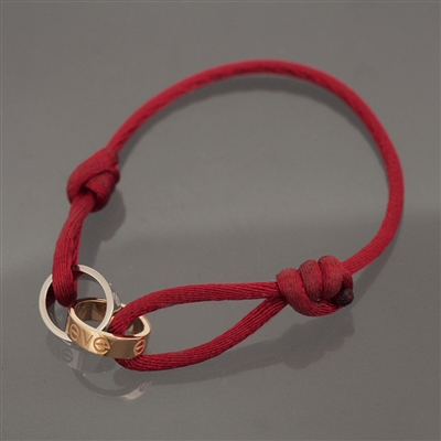Cartier Charity Love Bracelet Rose White Gold