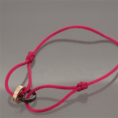 Cartier Love Bracelet Rose Gold 4 Diamonds