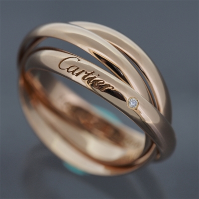 Cartier Rose Gold '09 Limited Trinity Ring