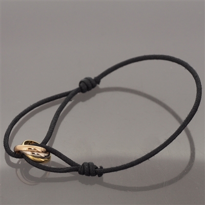 Cartier Baby Trinity Bracelet Tri Color Gold