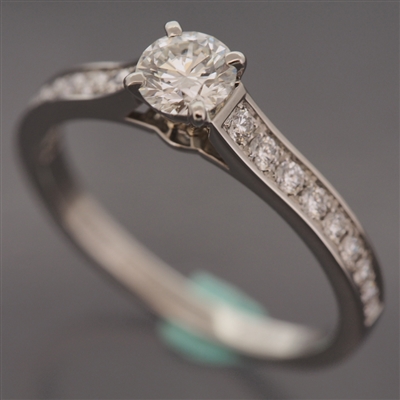 Cartier 1895 Engagement Diamond Ring Platinum 950