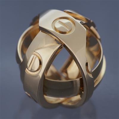 Cartier Astro Love Ring YG Limited Edition