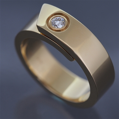 Cartier Anniversary Diamond Ring Yellow Gold