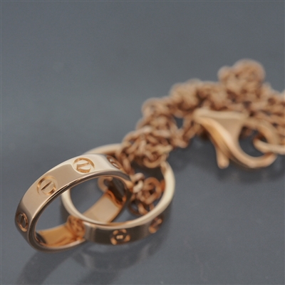 Cartier Baby Love Bracelet Rose Gold