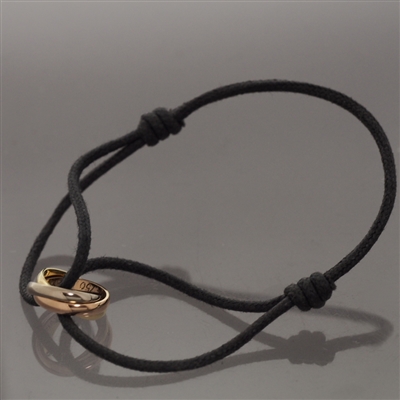Cartier Baby Trinity Bracelet Tri Color Gold