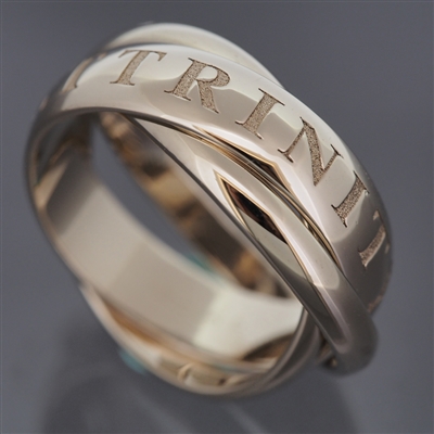 Cartier '98 Limited Trinity Ring White Gold